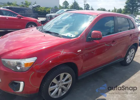 2015 Mitsubishi Outlander Sport Se from USA, damaged, VIN 4A4AR4AU1FE039610